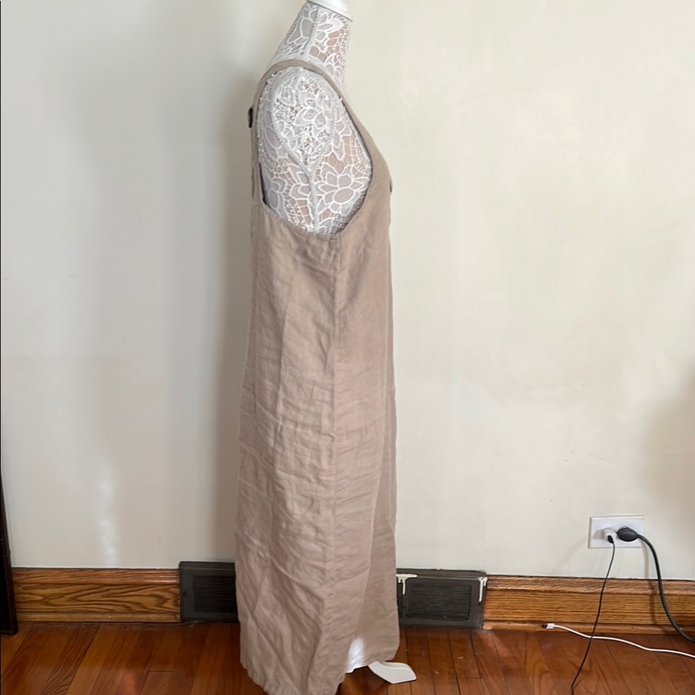 MATCH Sleeveless Tan Maxi Dress - Picture 5 of 10